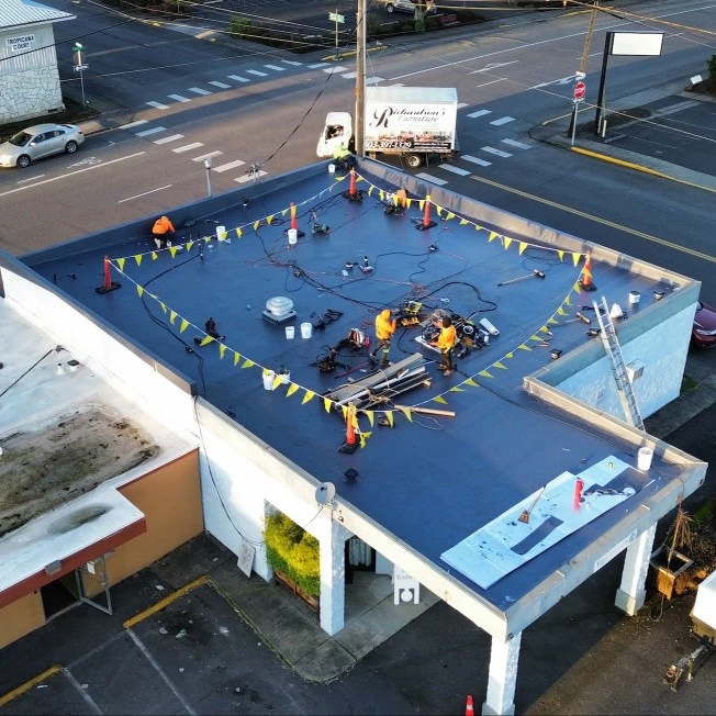 Commercial Roofing Project By Ideal Roofing